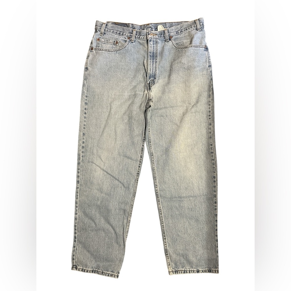 Levi's Light Blue Straight Jeans, Size: 38x30